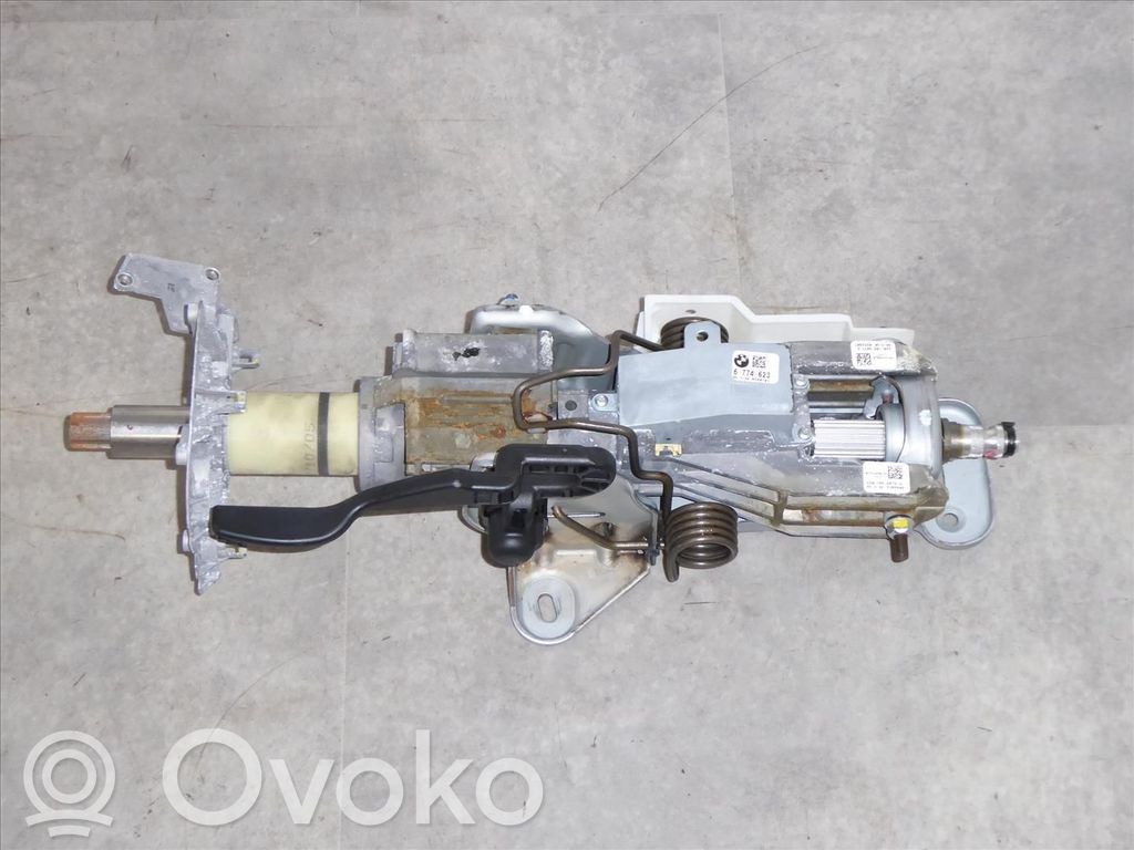 BMW 5 E60 E61 Stūres stāvokļa regulēšanas rokturītis 