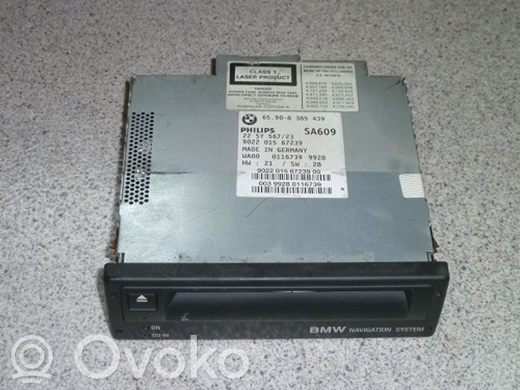 BMW 5 E39 GPS navigation control unit/module 
