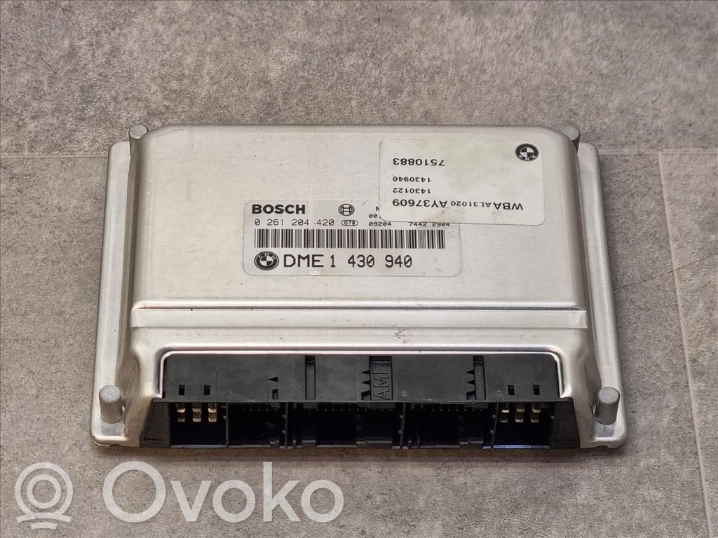 BMW 3 E46 Engine control unit/module ECU 