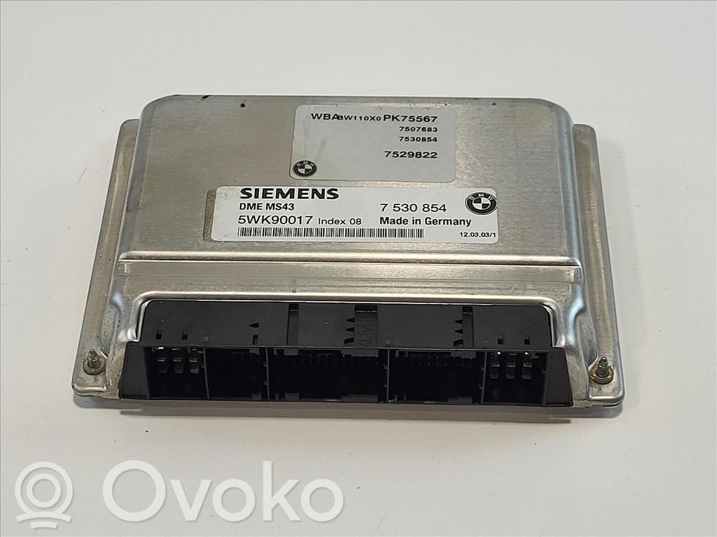 BMW 3 E46 Galios (ECU) modulis 
