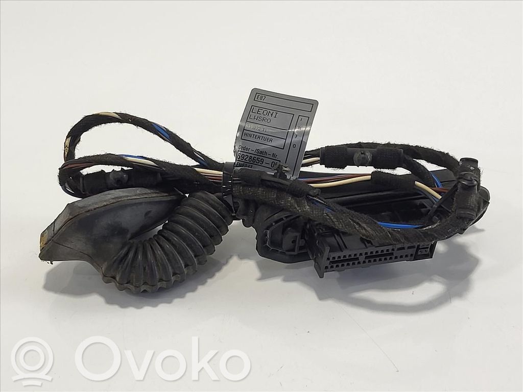 BMW 1 E81 E87 Cableado de puerta trasera 
