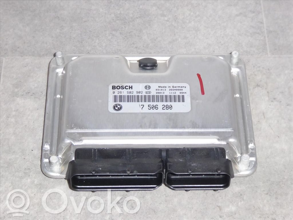BMW 7 E65 E66 Fuel injection control unit/module 
