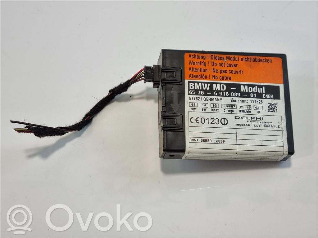 BMW 3 E46 Alarm control unit/module 