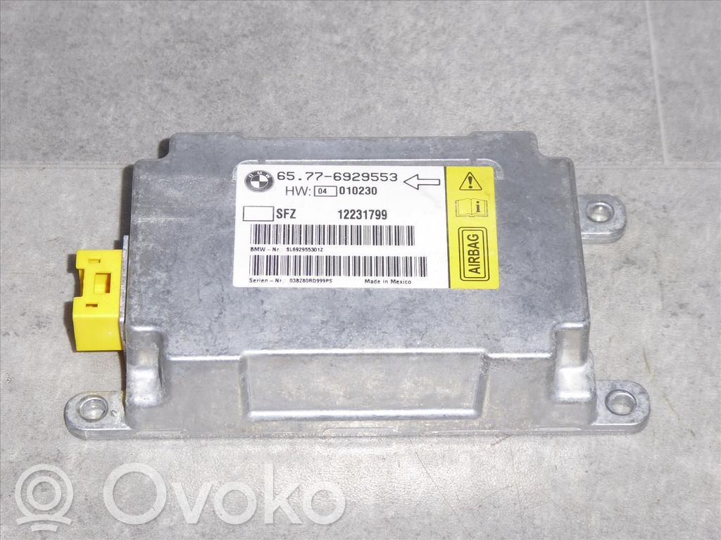 BMW 7 E65 E66 Airbag deployment crash/impact sensor 