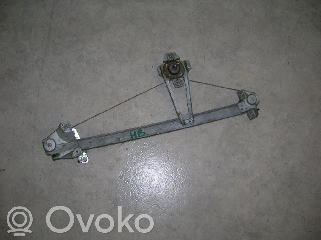 BMW 3 E30 Regulador manual de la ventanilla trasera 
