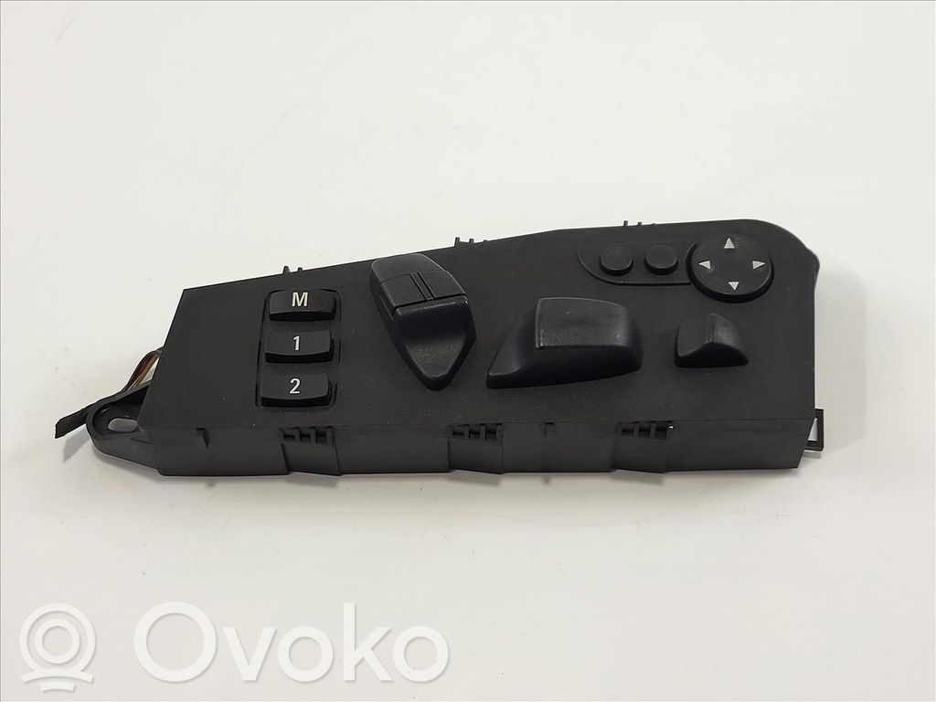 BMW 5 E60 E61 Istuimen säädön kytkin 