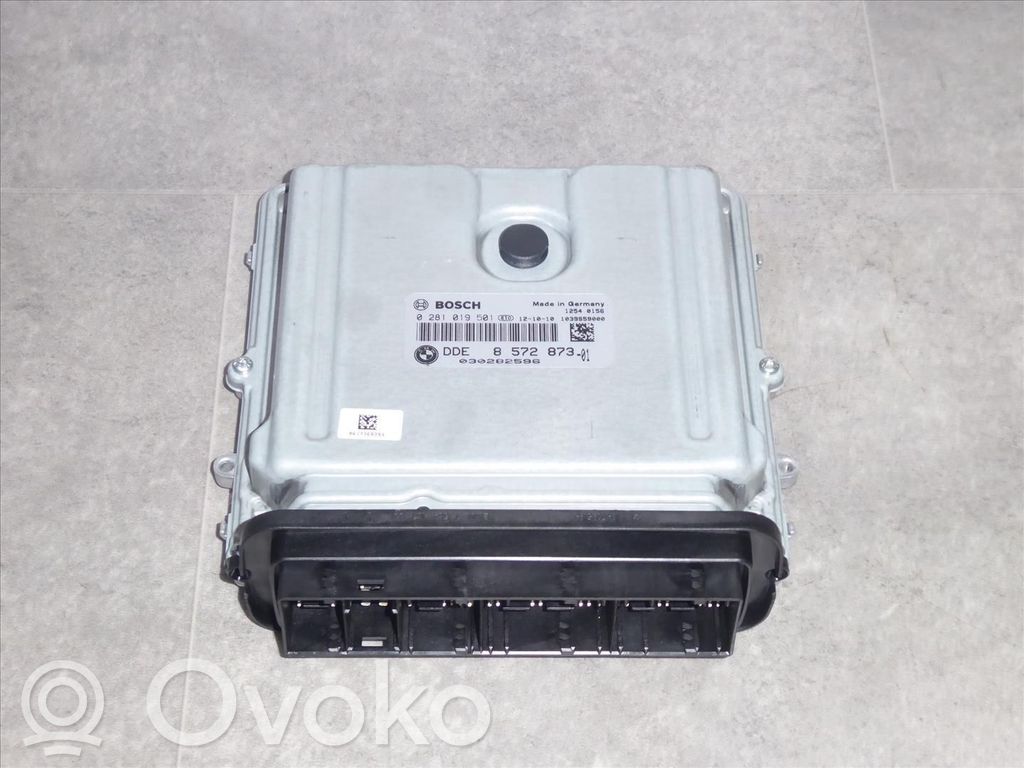 BMW 5 F10 F11 Unité de commande, module ECU de moteur 