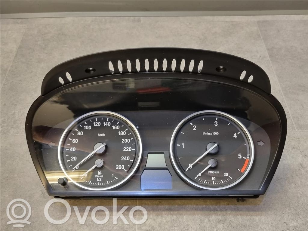 BMW 5 E60 E61 Speedometer (instrument cluster) 