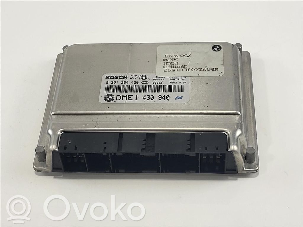 BMW 3 E46 Engine control unit/module ECU 