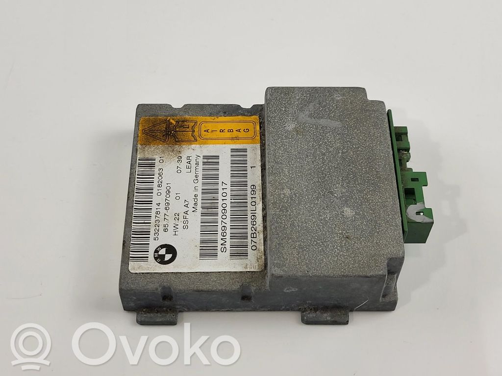 BMW 7 E65 E66 Sensore di pressione del sedile 