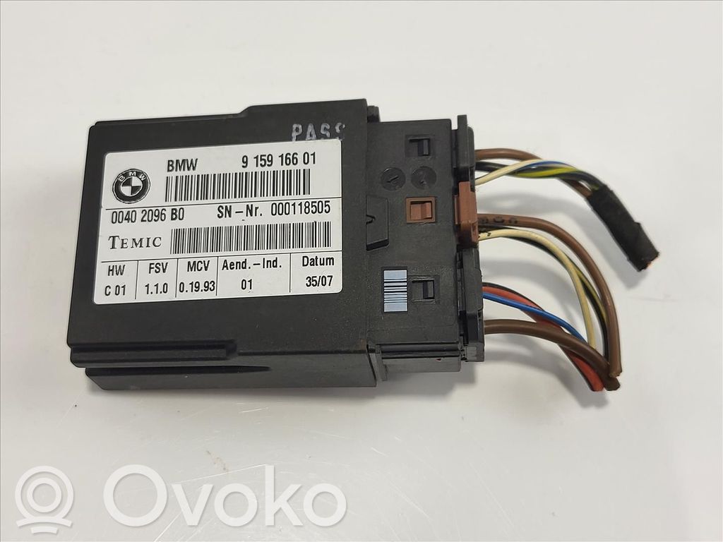 BMW 5 E60 E61 Module de commande de siège 