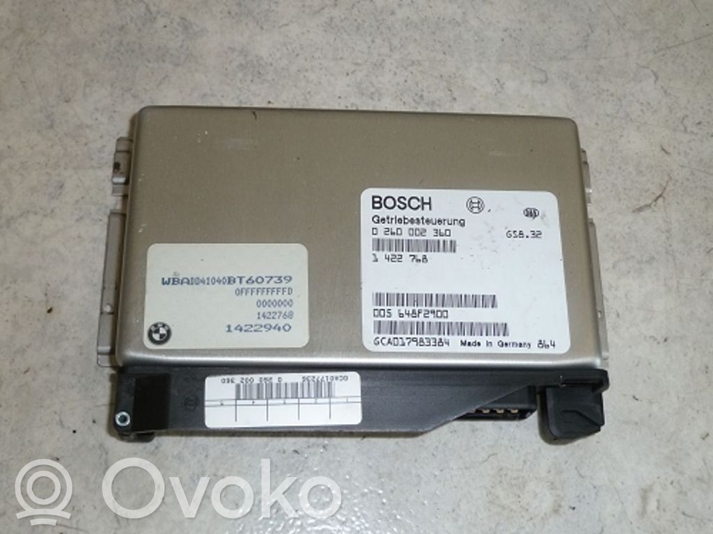 BMW 5 E39 Pārnesumkārbas vadības bloks 