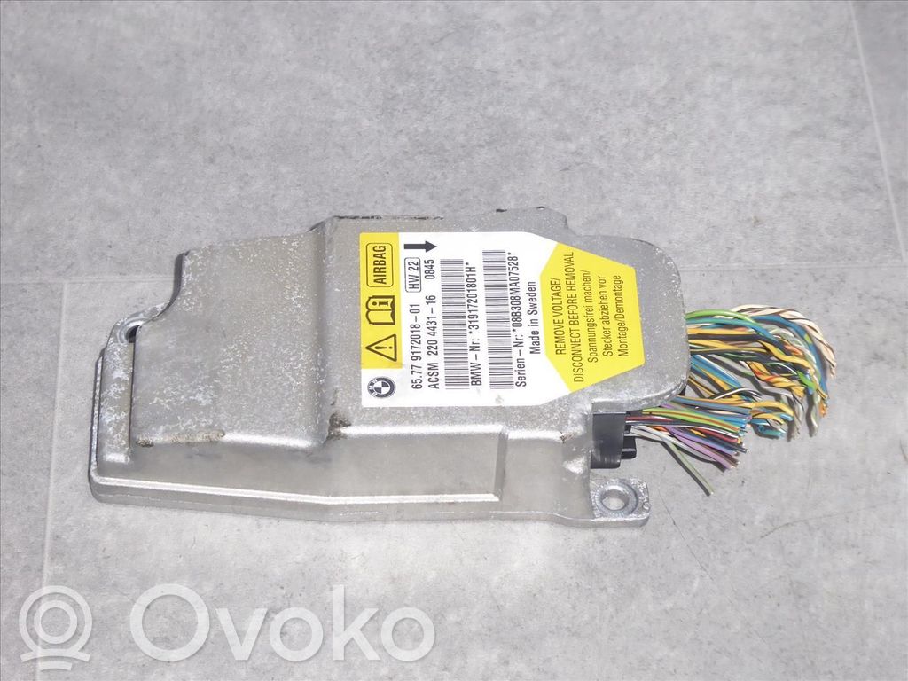 Unidad de control/módulo del Airbag   65779172018,65779172018