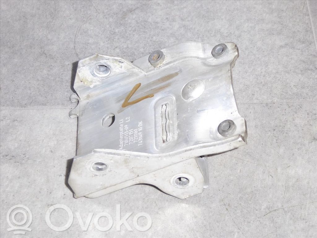 BMW 5 F10 F11 Staffa di rinforzo montaggio del paraurti anteriore 
