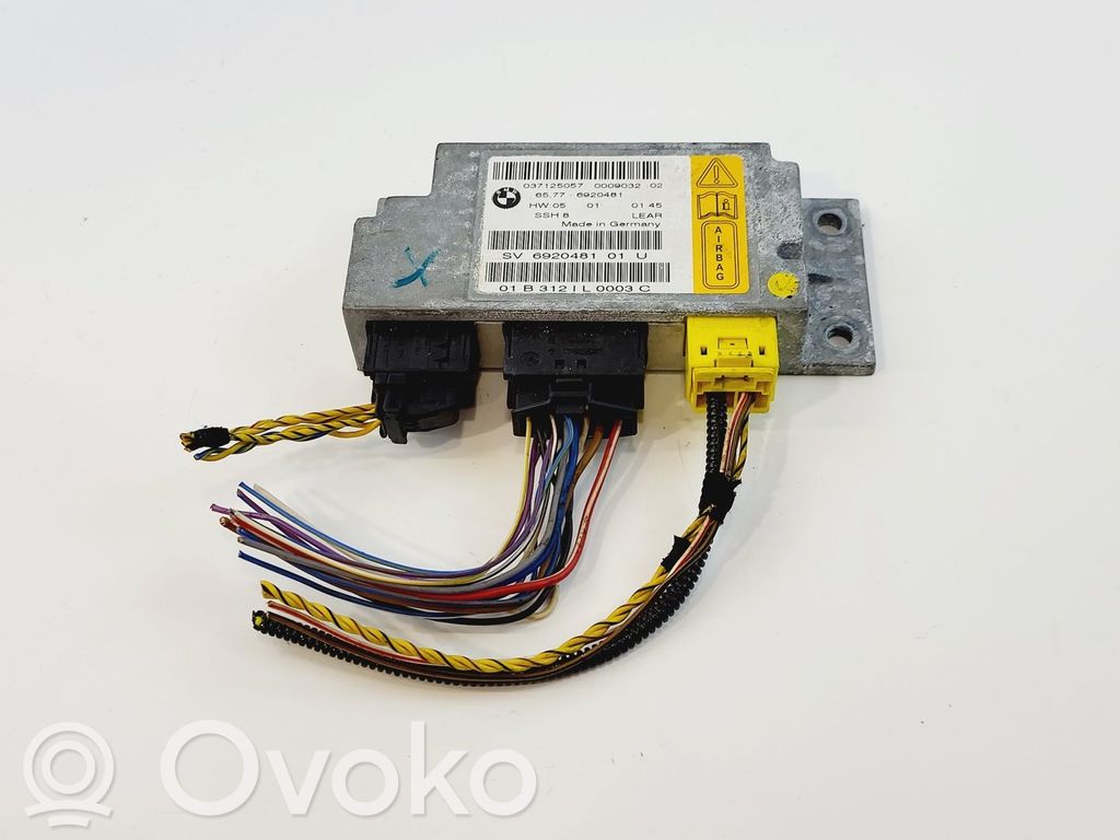 BMW 7 E65 E66 Airbagsensor Crashsensor Drucksensor 