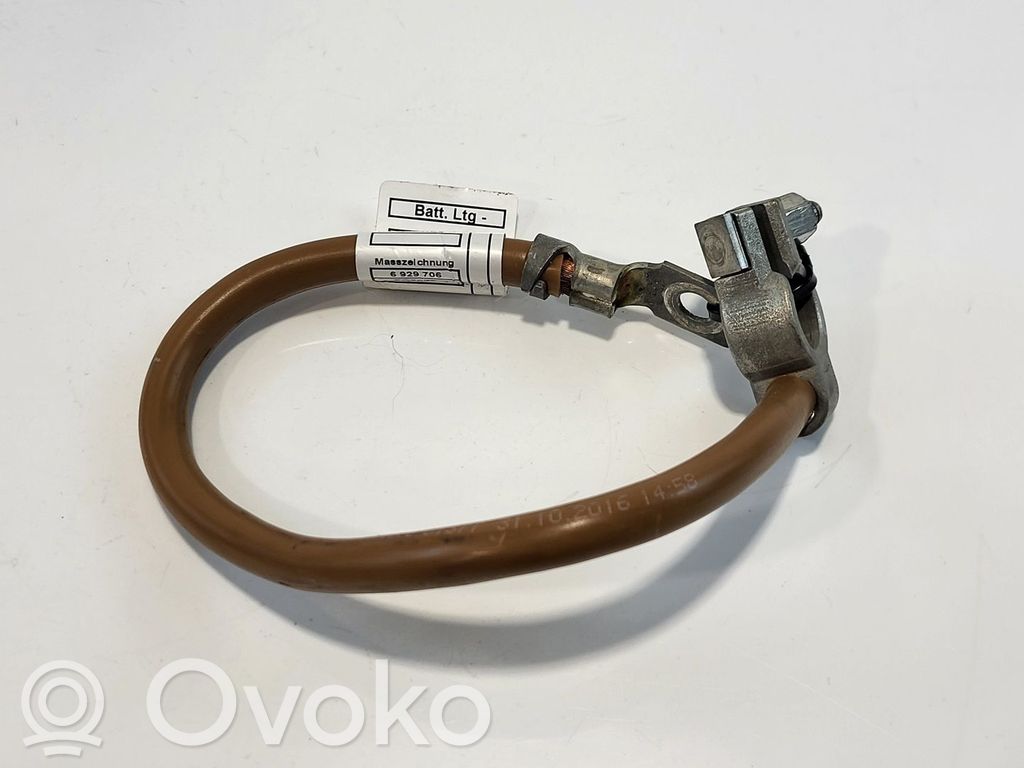 BMW X5M F85 Negative earth cable (battery) 