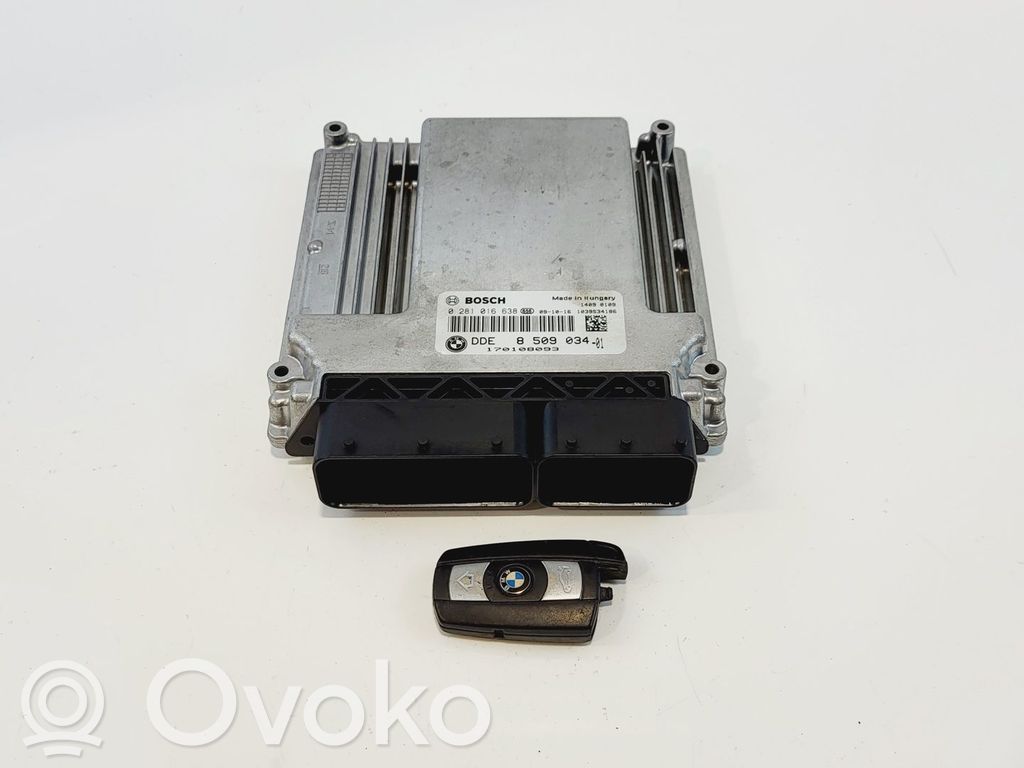 BMW 5 E60 E61 Unitate/modul de control motor 