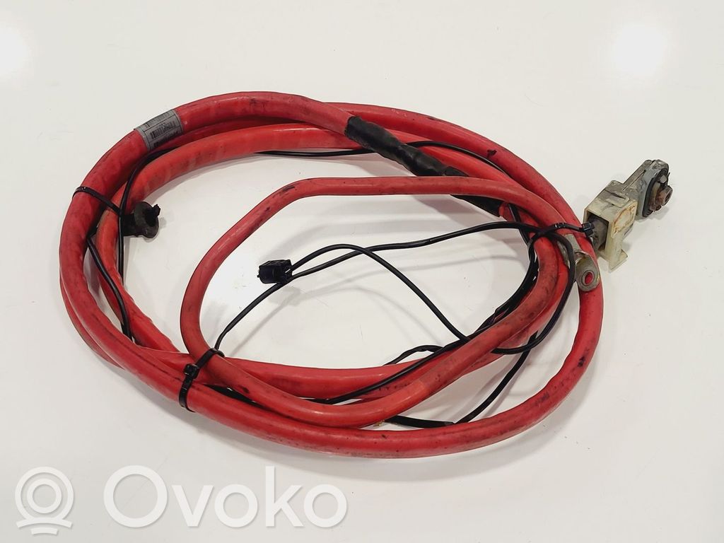 BMW 5 E60 E61 Pliusinis laidas (akumuliatoriaus) 