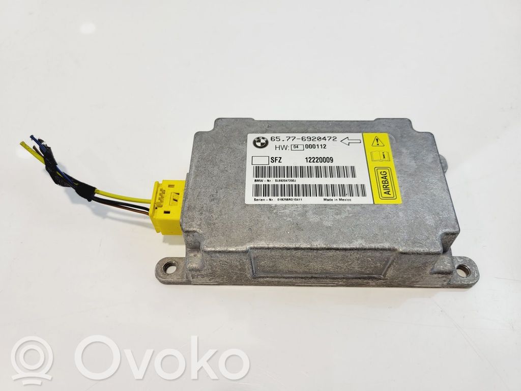 BMW 7 E65 E66 Airbag deployment crash/impact sensor 