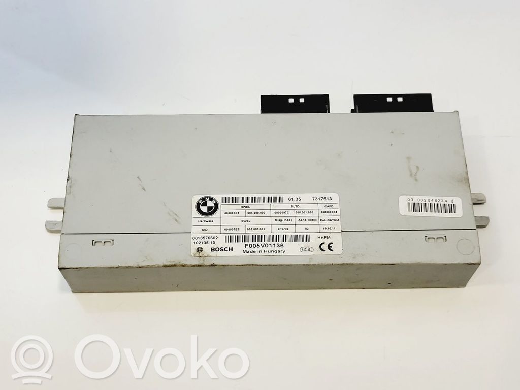 BMW 5 F10 F11 Sterownik / Moduł elektrycznej klapy tylnej / bagażnika