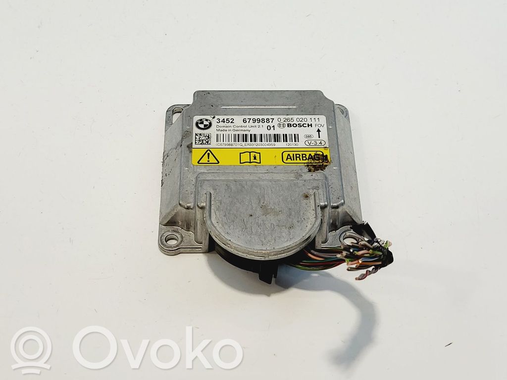 BMW 5 F10 F11 Sterownik / Moduł Airbag 