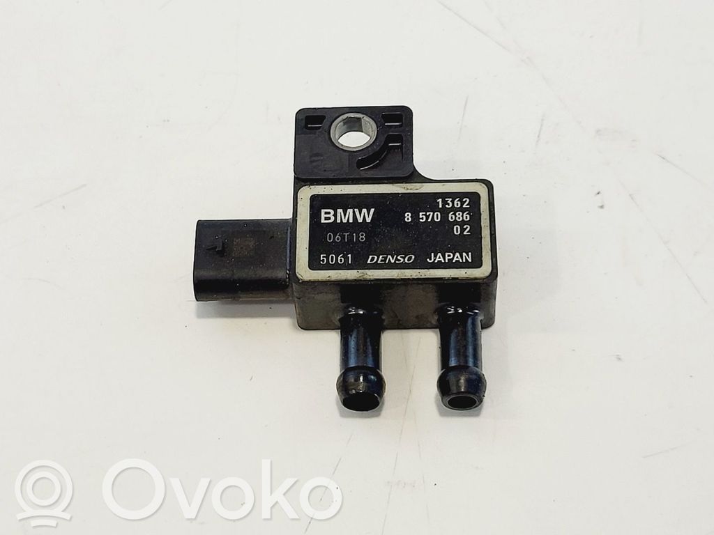 BMW 5 F10 F11 Sensore di pressione dei gas di scarico 