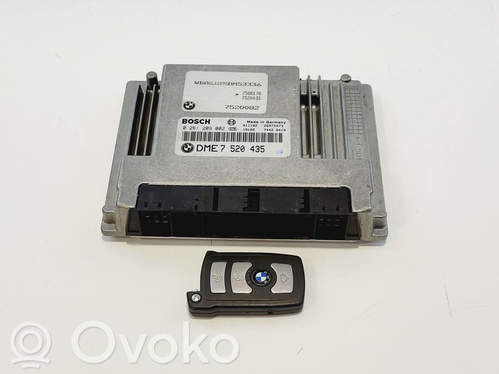 BMW 7 E65 E66 Komputer / Sterownik ECU silnika 