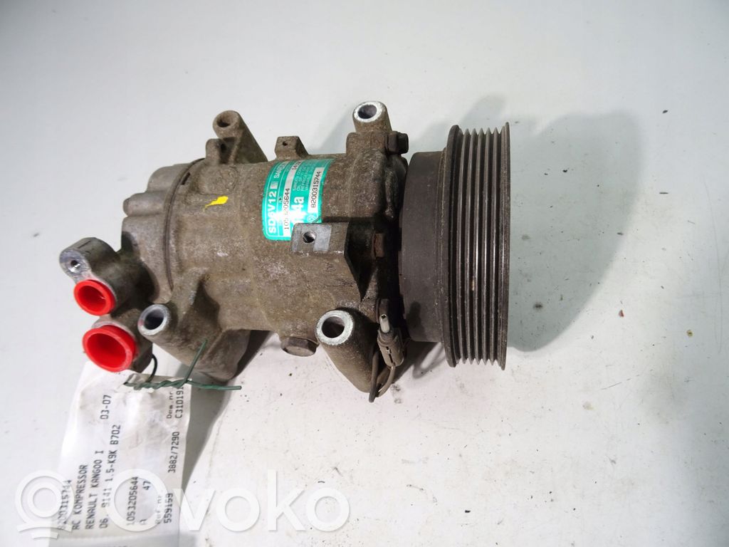 Compresseur de climatisation   8200315744,8200315744,KANGOOI1MEGANE1I