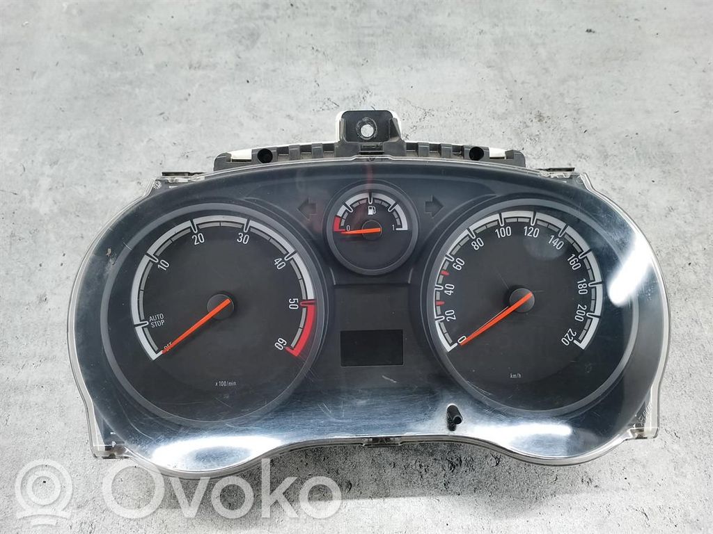 Opel Corsa D Speedometer (instrument cluster) 