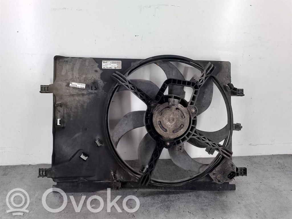 Opel Corsa D Elektrinis radiatorių ventiliatorius 