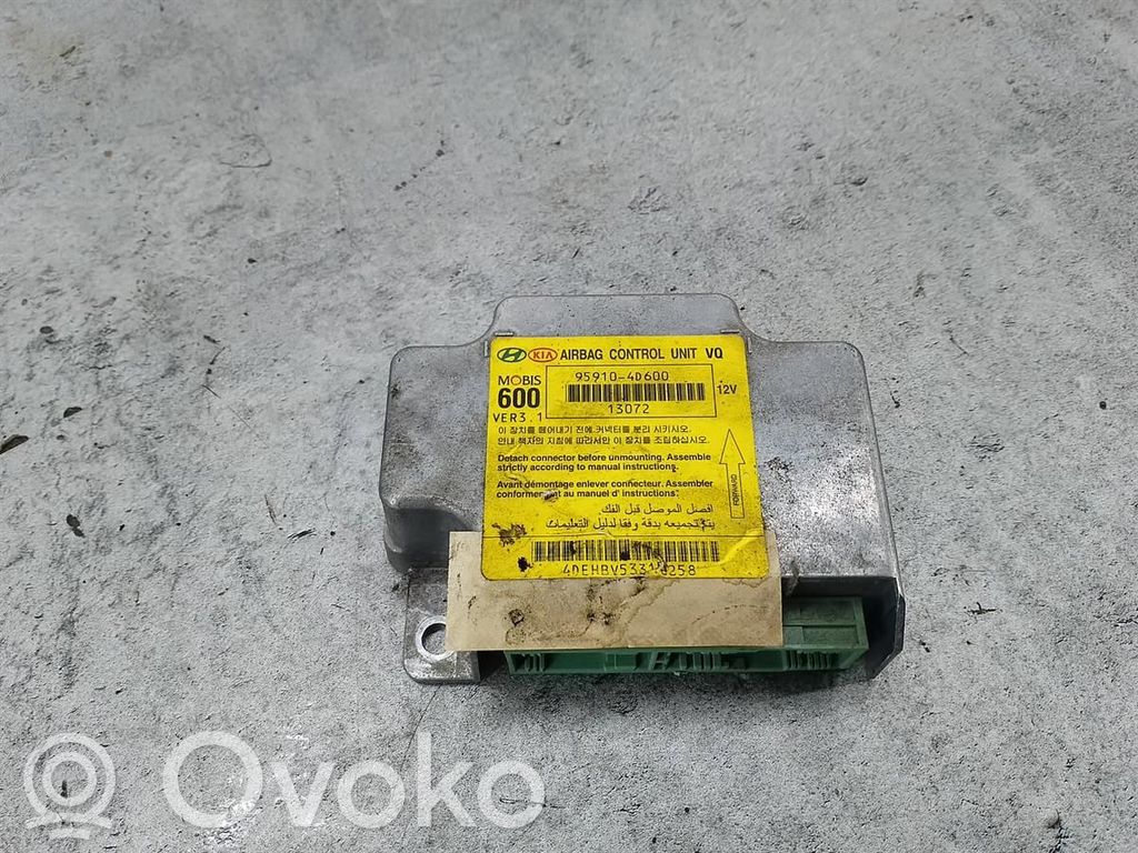 KIA Carnival Airbag control unit/module 