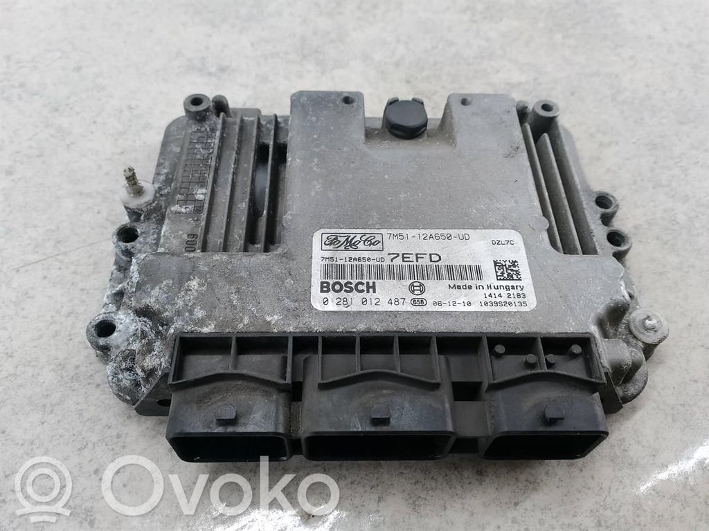 Engine control unit/module ECU   7M5112A650UD