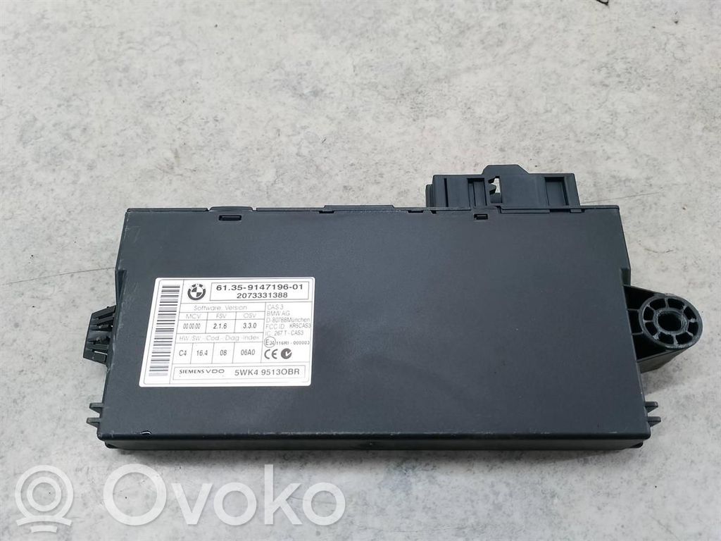 BMW 3 E90 E91 CAS control unit/module 