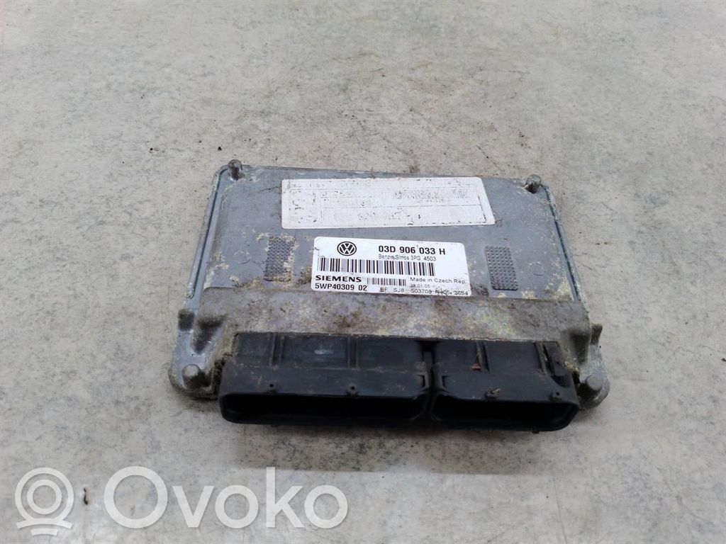 Volkswagen Fox Unidad de control/módulo ECU del motor 