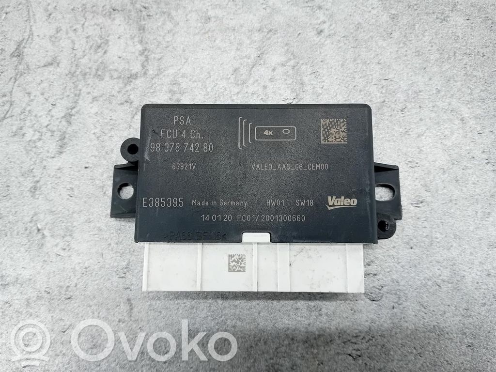 Opel Corsa F Parkošanas (PDC) vadības bloks 