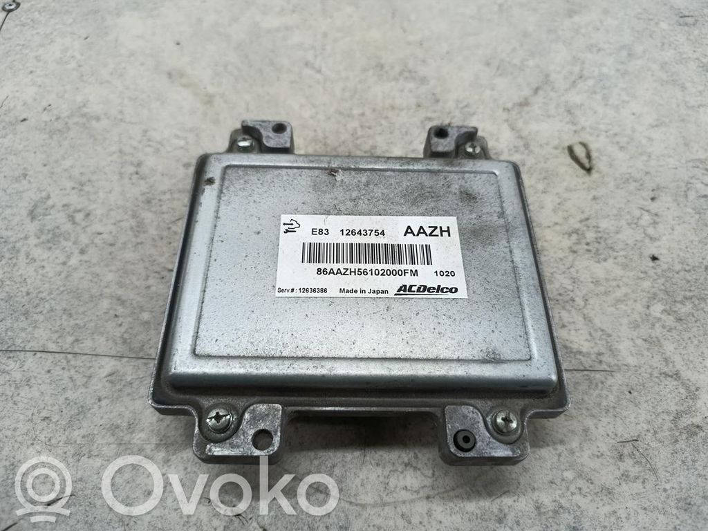 Opel Meriva B Engine control unit/module ECU 