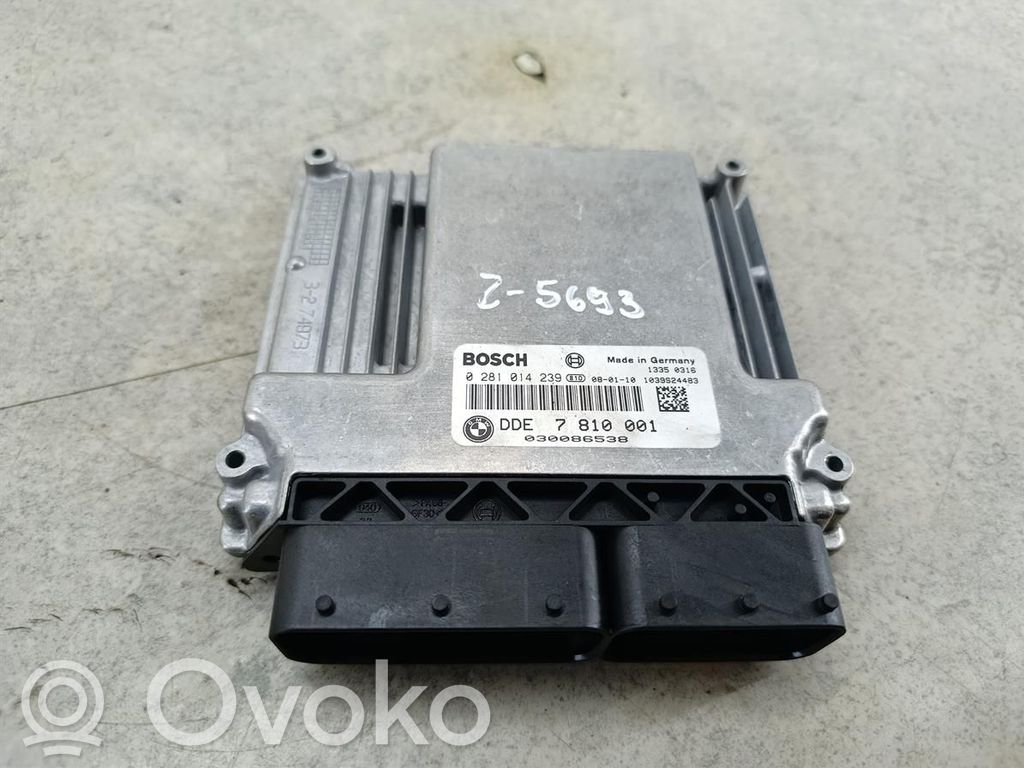 BMW 1 E81 E87 Galios (ECU) modulis 