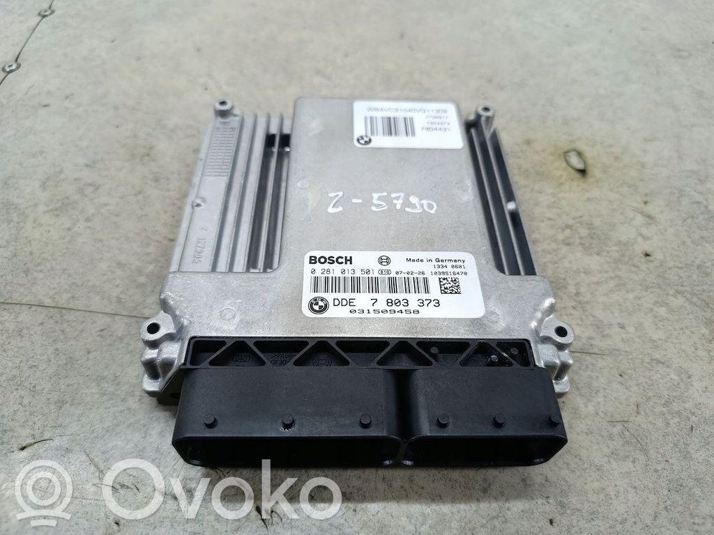 BMW 3 E90 E91 Galios (ECU) modulis 