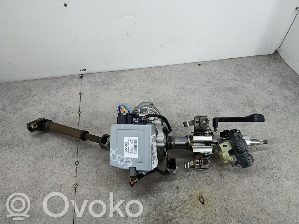 Steering wheel axle