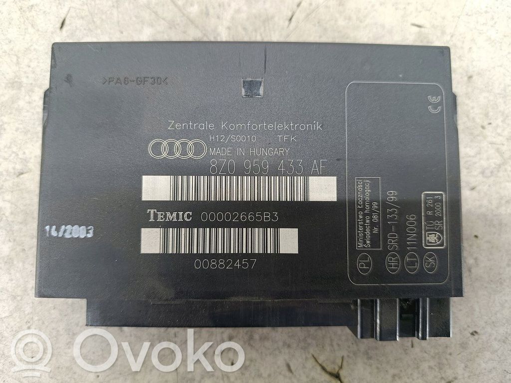 Comfort/convenience module