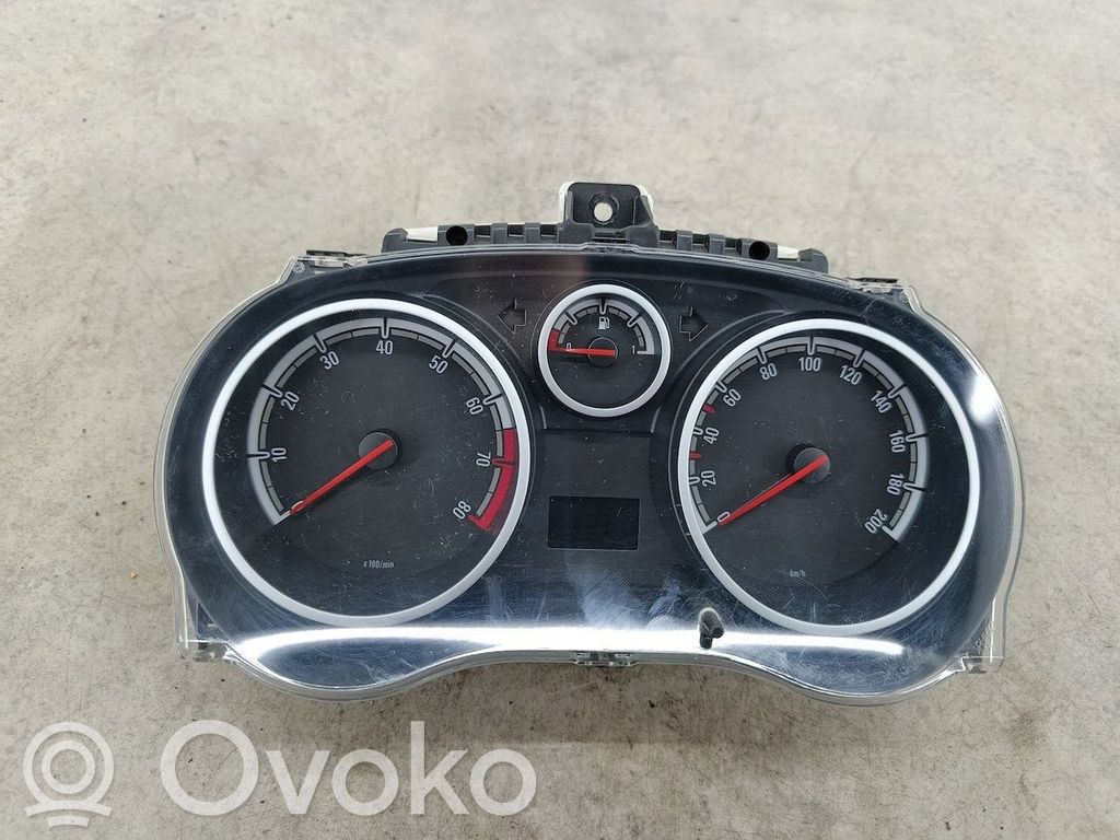 Opel Corsa D Speedometer (instrument cluster) 