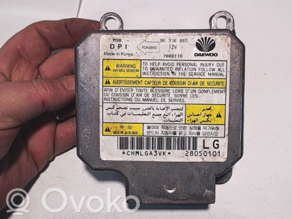 Daewoo Matiz Centralina/modulo airbag 