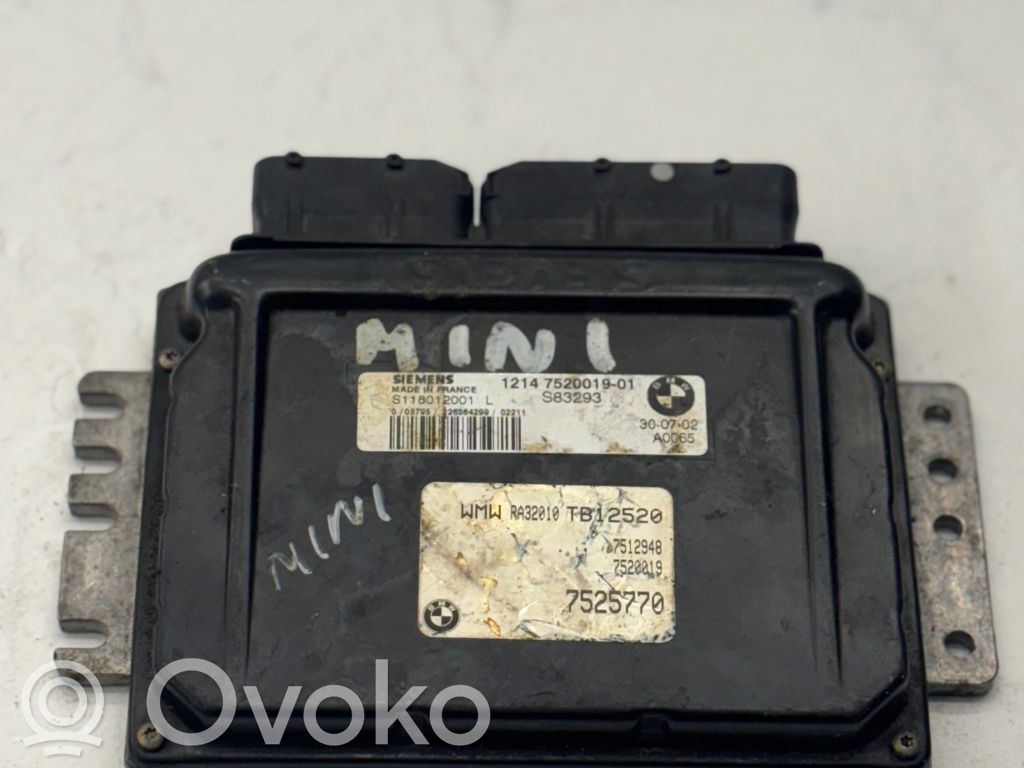 Mini One - Cooper R50 - 53 Engine control unit/module 