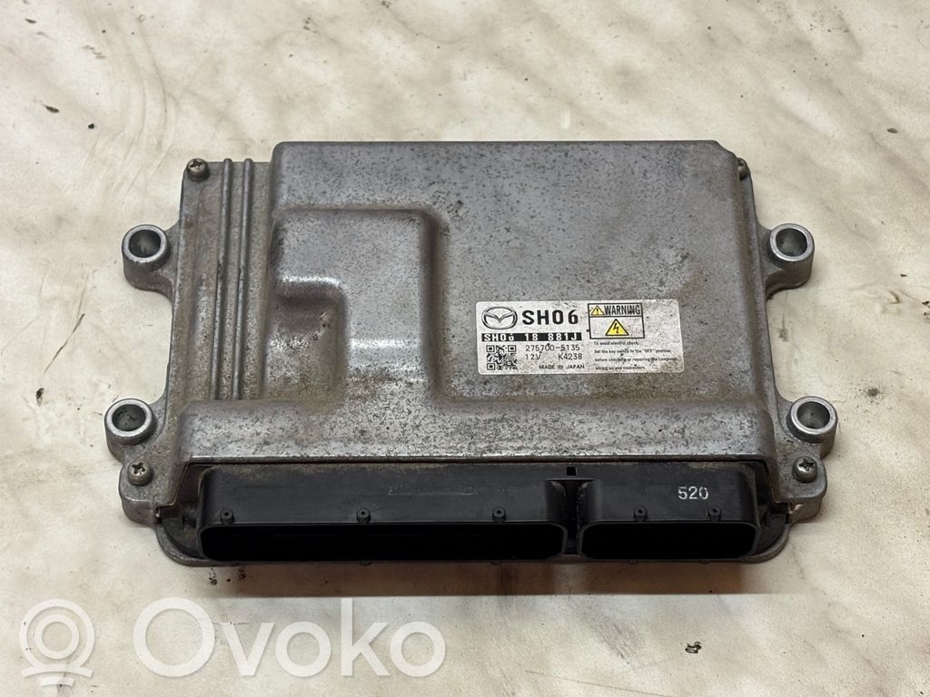 Mazda 6 Komputer / Sterownik ECU silnika 