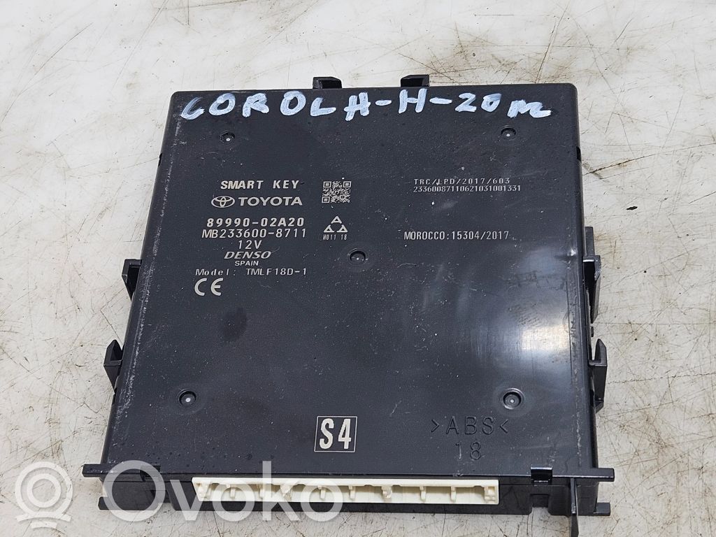 Toyota Corolla E210 E21 Keyless (KESSY) go control unit/module 