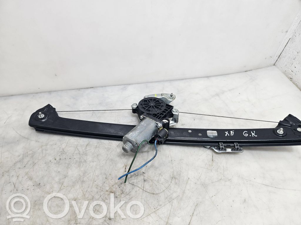 BMW X5 E53 Mécanisme lève-vitre de porte arrière avec moteur 