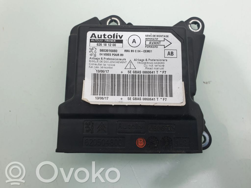 Airbag control unit/module   626181200