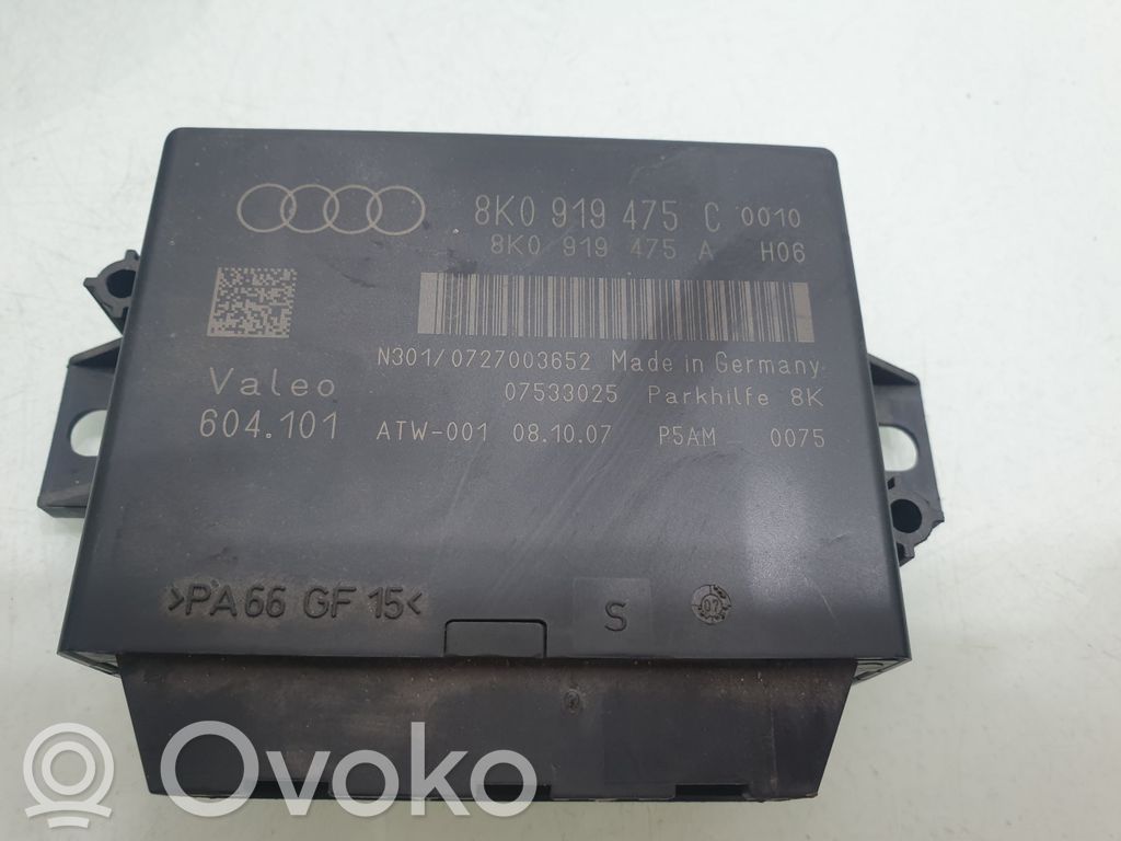 Audi A4 S4 B8 8K Parking PDC control unit/module 