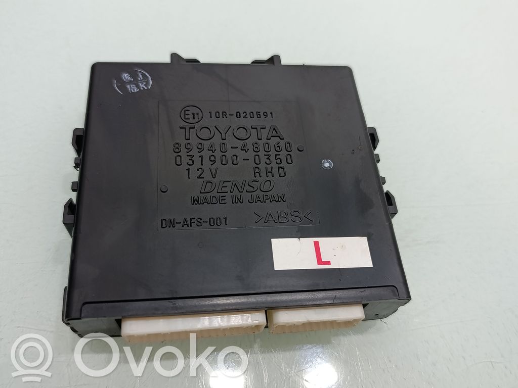 Lexus RX 330 - 350 - 400H Other control units/modules 