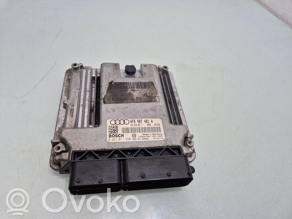Audi A6 S6 C6 4F Engine control unit/module 
